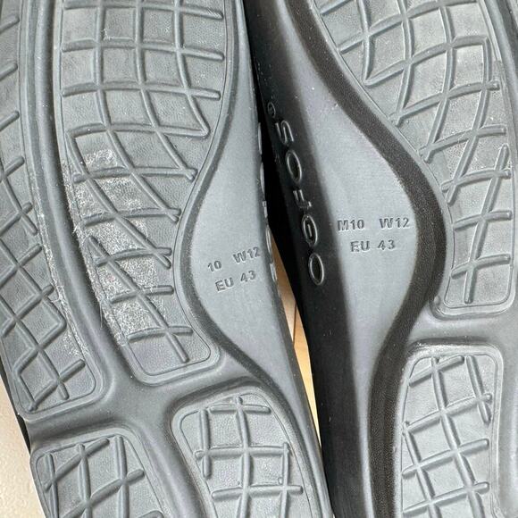 OOFOS Men’s WOMEN'S OOAHH SLIDE SANDAL - BLACK Size 10/12 - Picture 7 of 7